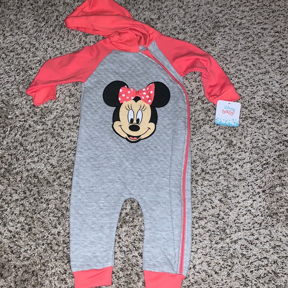 Minnie Mouse long sleeve jump suit